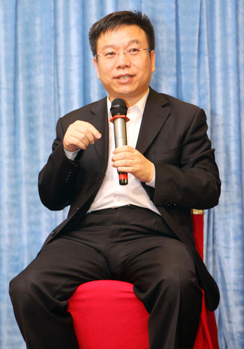 中国红十字会宣传部部长姚立新出席苏秦大讲堂