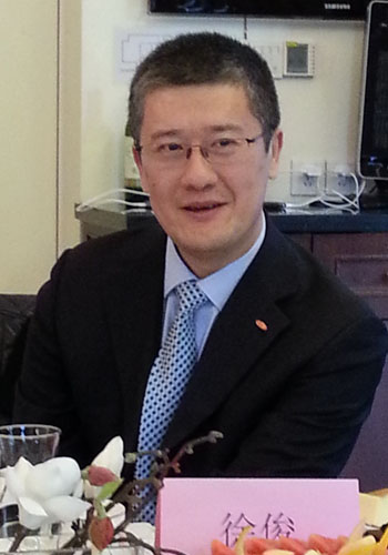 苏秦会副会长徐俊出席城市沙龙深圳站